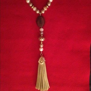 Beautiful Long Beaded Necklace